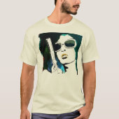 ヴィンテージのスタイルのワイシャツ Tシャツ (正面)