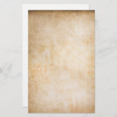 ヴィンテージのスタイルの文房具 便箋 (正面/裏面)