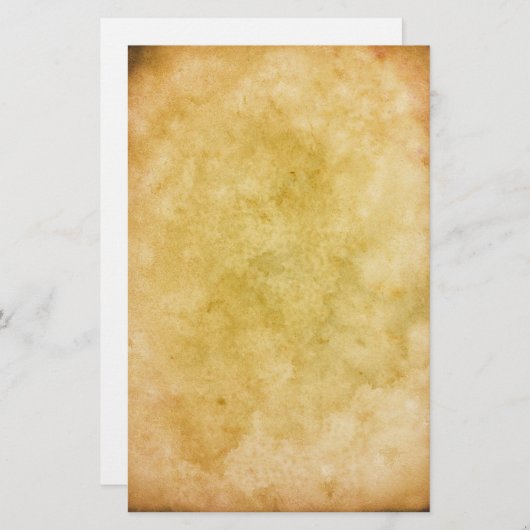 ヴィンテージのスタイルの文房具 便箋 (正面/裏面)