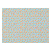 ヴィンテージのスタイルの貝殻パターン テーブルクロス (正面(横))