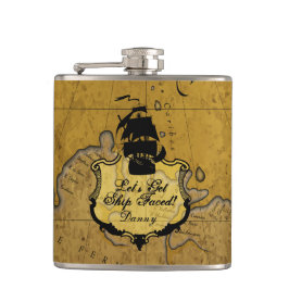 ヴィンテージのスタイルは船を直面された、おもしろいな得よう フラスク