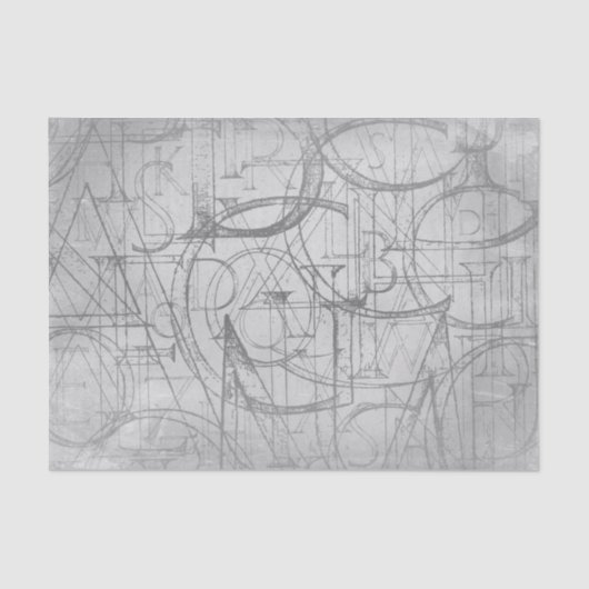 ヴィンテージのスタイルは黒い|及び白に文字を入れ、番号を付けます 薄葉紙 (正面)