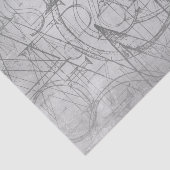 ヴィンテージのスタイルは黒い|及び白に文字を入れ、番号を付けます 薄葉紙 (詳細)