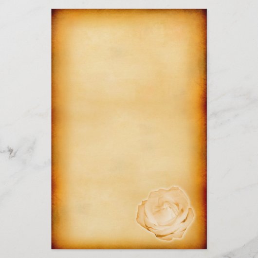 ヴィンテージのスタイル 便箋 (正面)