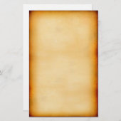 ヴィンテージのスタイル 便箋 (正面/裏面)