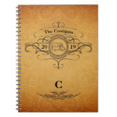 ヴィンテージのスタイルRV Motorhome旅行ジャーナル ノートブック (正面)