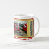 ヴィンテージのスノーモービルの恋人11のオンスRUPPのマグ コーヒーマグカップ (正面右)