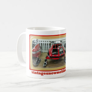 ヴィンテージのスノーモービルの恋人11のオンスRUPPのマグ コーヒーマグカップ