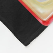 ヴィンテージのスノーモービルの恋人1972の北極猫毛布 フリースブランケット (角)