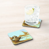 ヴィンテージのスフィンクス コースター (右側)