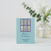 ヴィンテージのスペイン人のタロット 名刺 (スタンド正面)