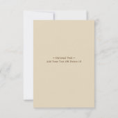 ヴィンテージのスーツケース私達は移動発表を動かしました 案内状 (裏面)