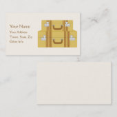 ヴィンテージのスーツケース 名刺 (正面/裏面)