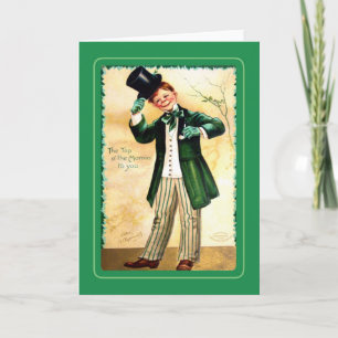 ヴィンテージのセントパトリックの日 カード