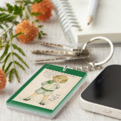 ヴィンテージのセントパトリックの日 キーホルダー (正面右)