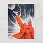 ヴィンテージのソビエト社会主義共和国連邦のプロパガンダのプリントが付いている郵便はがき ポストカード (正面)