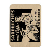 ヴィンテージのソーダ急な動き マグネット (縦)