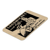 ヴィンテージのソーダ急な動き マグネット (左側)