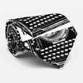 ヴィンテージのタイプライターのイラストレーション ネクタイ (ロール)