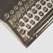 ヴィンテージのタイプライター 薄葉紙 (詳細)