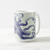 ヴィンテージのタコのマグ コーヒーマグカップ (正面右)