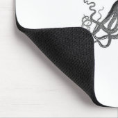 ヴィンテージのタコの版木、銅版、版画 マウスパッド (コーナー)