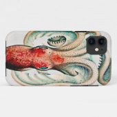 ヴィンテージのタコの箱 Case-Mate iPhoneケース (裏面(横))