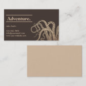 ヴィンテージのタコの航海のな冒険のテレホンカード コーリングカード (正面/裏面)