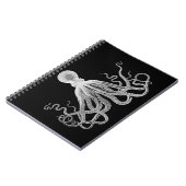 ヴィンテージのタコ ノートブック (左側)