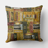 ヴィンテージのタバコ入れの装飾用クッション クッション (裏面)