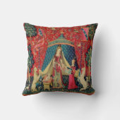 ヴィンテージのタペストリーのクッション クッション (裏面)