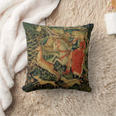 ヴィンテージのタペストリーのクッション クッション (ブランケット)