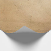 ヴィンテージのタンのグランジで旧式な硫酸紙 ラッピングペーパー (角)