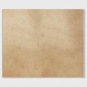 ヴィンテージのタンのグランジで旧式な硫酸紙 ラッピングペーパー (フラット)