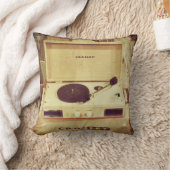 ヴィンテージのターンテーブルの枕 クッション (ブランケット)