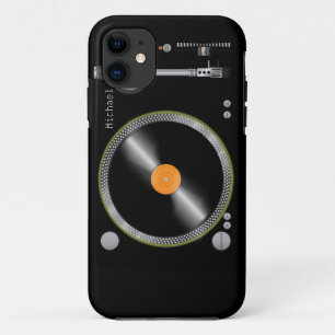 ヴィンテージのターンテーブル iPhone 11 ケース