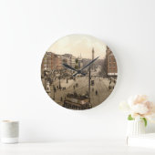 ヴィンテージのダブリンの柱時計 ラージ壁時計 (ホーム)