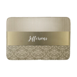 ヴィンテージのダマスク織の質のバス・マット バスマット