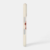 ヴィンテージのダリア iPhone 16ケース (右側面)