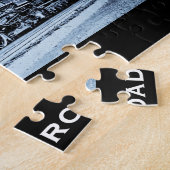 ヴィンテージのチェサピーク及びオハイオ州の鉄道列車エンジン ジグソーパズル (側面)