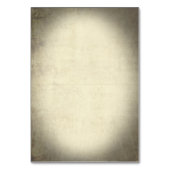 ヴィンテージのチケットの名前の座席表 テーブルナンバー (裏面)