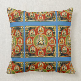 ヴィンテージのチベットのTantric仏教の曼荼羅 クッション