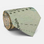 ヴィンテージのチャールストンSCの内戦の地図(1865年) ネクタイ (ロール)