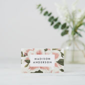 ヴィンテージのツツジの名刺 名刺 (スタンド正面)