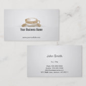 ヴィンテージのティーカップのきれいな名刺 名刺 (正面/裏面)