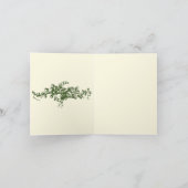 ヴィンテージのティーポットNotecard カード (内部)