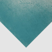 ヴィンテージのティール(緑がかった色)切り離し 薄葉紙 (詳細)