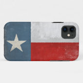 ヴィンテージのテキサス州の動揺してな旗が付いているiPhone 5の皮 Case-Mate iPhoneケース (裏面(横))