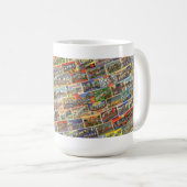 ヴィンテージのテキサス州の郵便はがきのマグ コーヒーマグカップ (正面右)