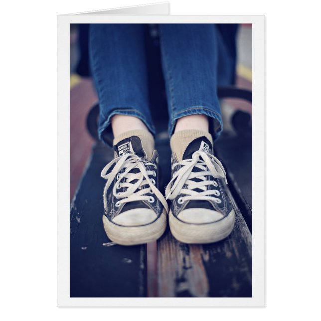 ヴィンテージのテニスシューズは衰退しました (正面)